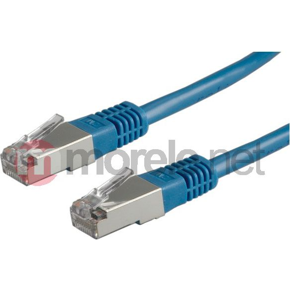 Síťový kabel Value UTP, Cat6, 0.5m, 0,5 m, U/UTP (UTP), modrý