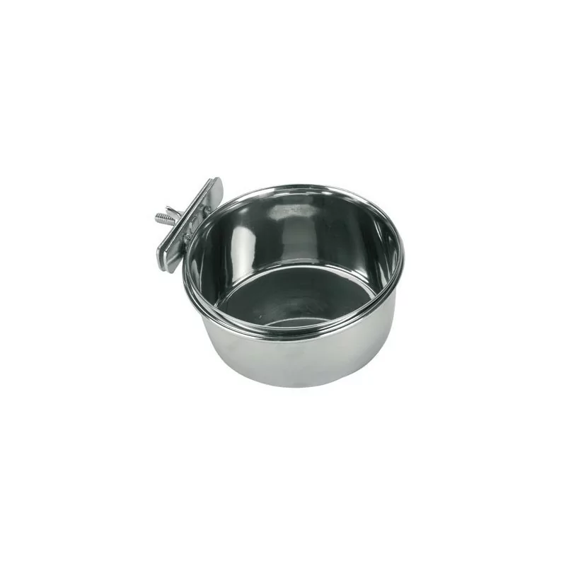 KERBL Kutya és Macska fém tál 600ml - Szürke