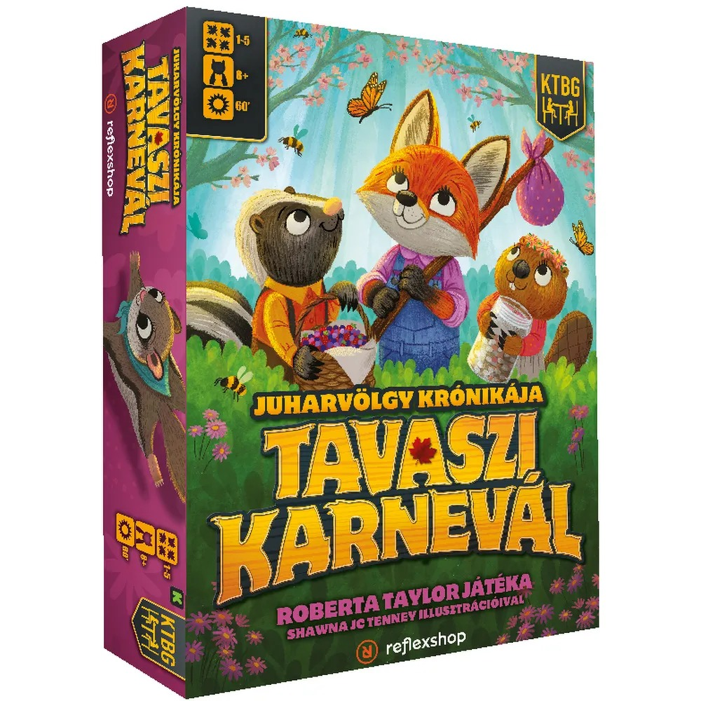 Juharvölgy krónikája: Tavaszi karnevál Családi társasjáték (KTMAVARS)