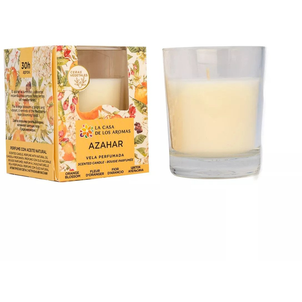 LA CASA DE LOS AROMAS_Świeca zapachowa Kwiat Pomarańczy 140g