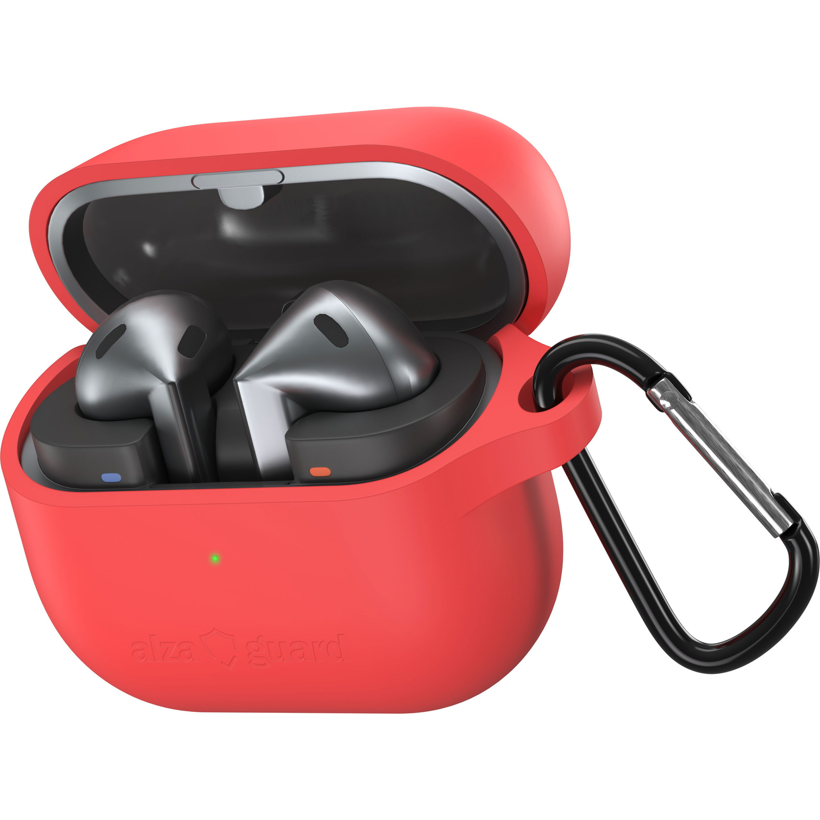 AlzaGuard Premium Silicone Case Samsung Galaxy Buds 3 / Pro piros tok (AGD-SCS003R)