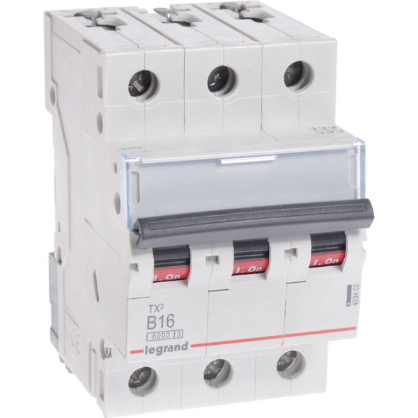 Legrand TX3 jistič 3P B16A 403402
