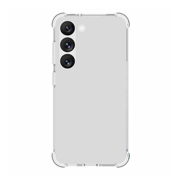 Szilikon telefonvédő (ütésállóság, légpárnás sarok) ÁTLÁTSZÓ Samsung Galaxy S23 (SM-S911) "Gigapack csomagolás" (GP-134828)