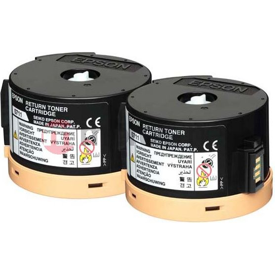 Epson C13S050711 tonerpatron 2 stk Original Sort