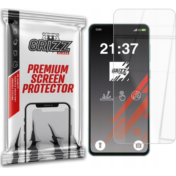  GrizzGlass Szkło hybrydowe GrizzGlass HybridGlass do Samsung Galaxy M55s