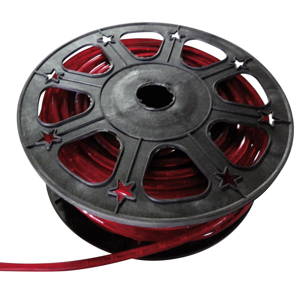 Eurolite Fénykábel 13 mm x 40 m, piros, 230 V, IP44, 232346 (TLN36-40 M RED) (TLN36-40 M RED)