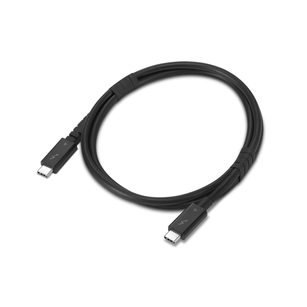 Lenovo 4X91U94412 Cavo Thunderbolt 1 m 40 Gbit/s Nero