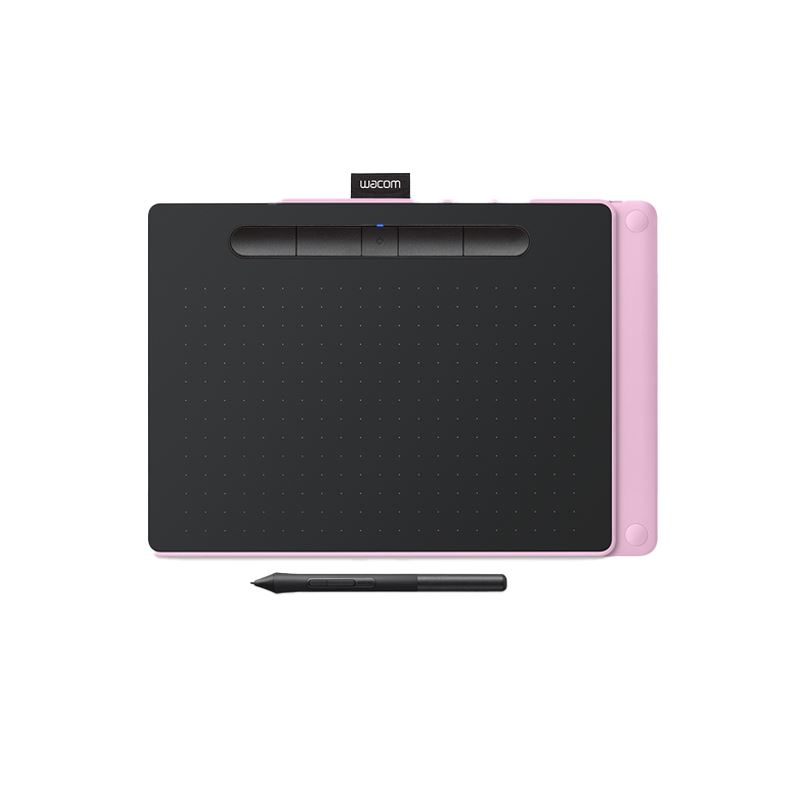 Wacom Intuos M Bluetooth Berry digitális rajztábla rózsaszín (CTL-6100WLP-N) (CTL-6100WLP-N)