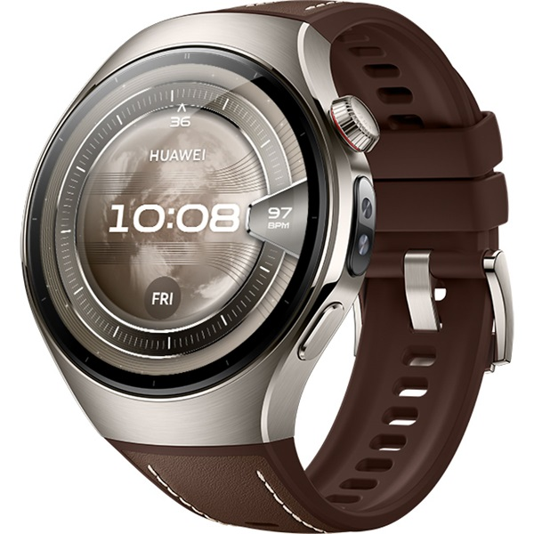 Huawei Watch 5 (46mm) barna okosóra (55020EVY)