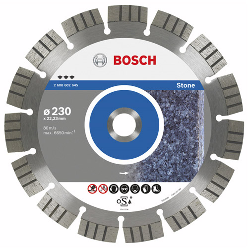 Bosch 2608602642 Best For Stone Gyémánt Vágótárcsa - 125 x 22,23 mm (2608602642)