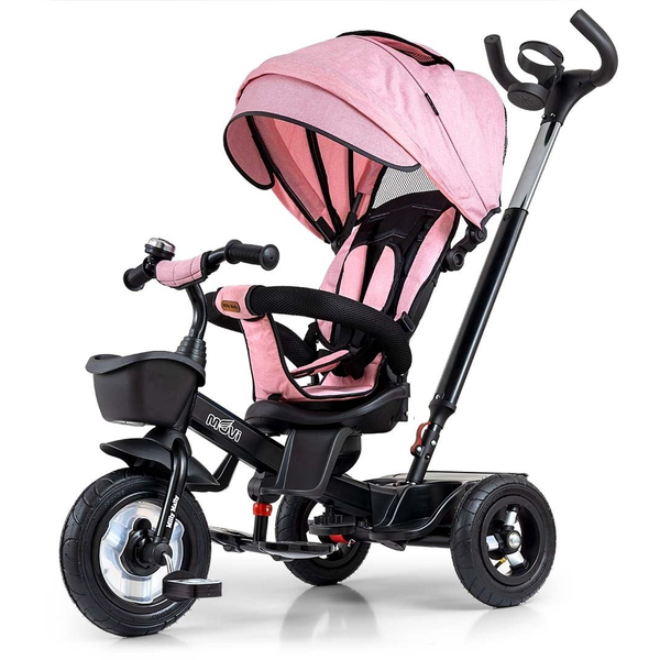 Milly Mally Milly Mally Rowerek Trójkołowy Movi Black-Pink