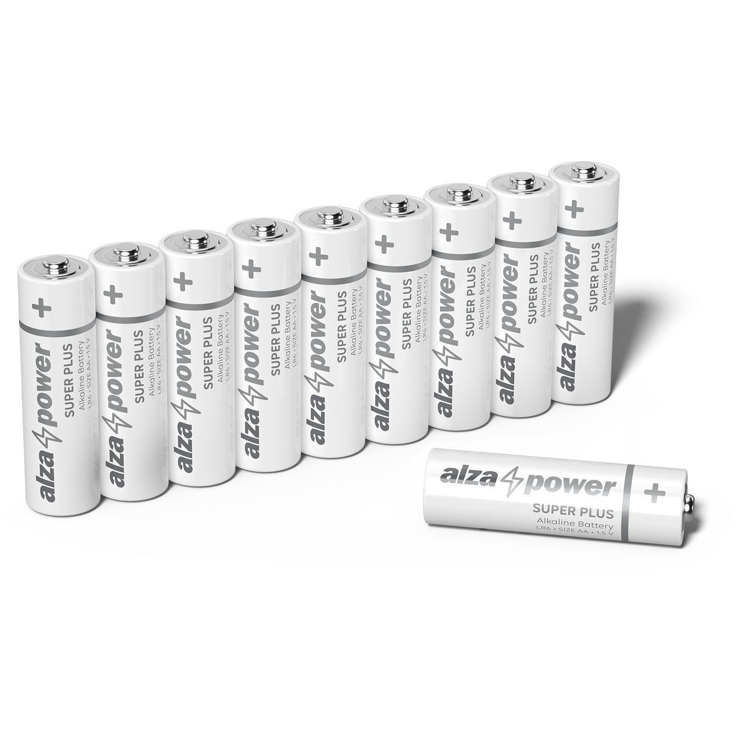 AlzaPower Super Plus Alkaline LR6 (AA) 10db ökocsomagban (APW-BAA10BXP)