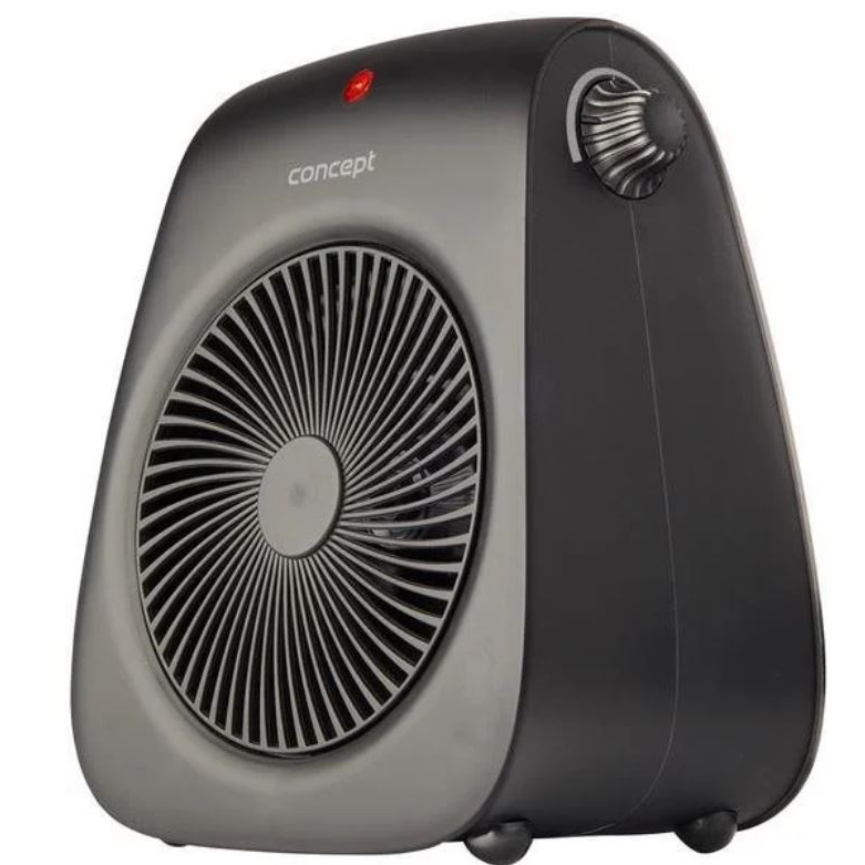 Concept Hősugárzó 2000W fekete (VT7041) (VT7041)