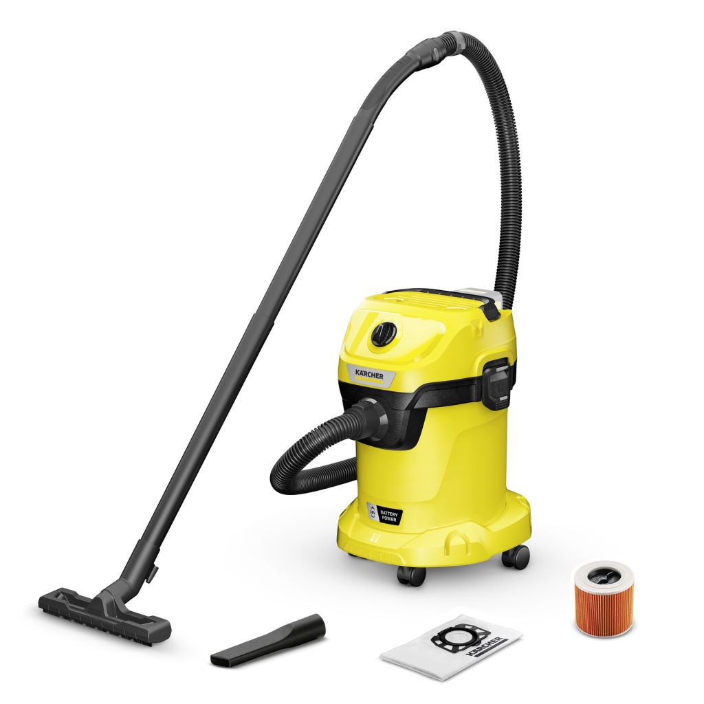 Karcher WD 3-18 nedves-száraz porszívó, akku nélkül (16285500) (16285500)