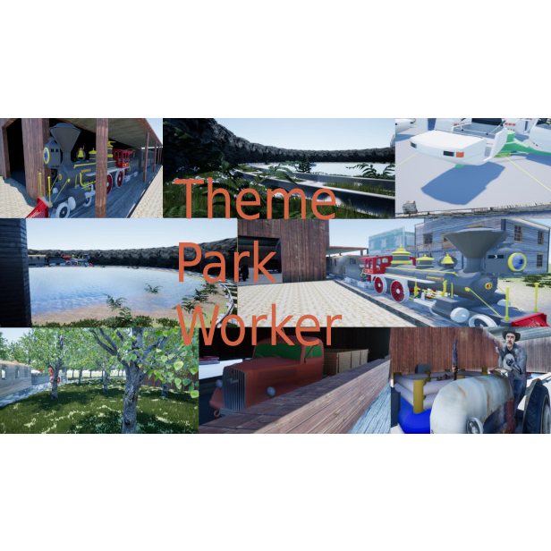 Theme Park Worker (PC - Steam elektronikus játék licensz)