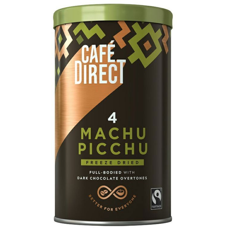 Cafédirect Machu Picchu instant kávé, 100 g (CD250040)
