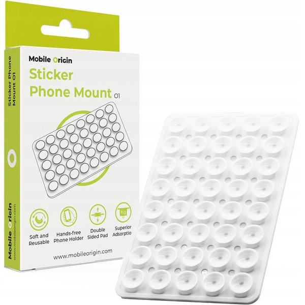Flexibilný držiak Mobile Origin biely