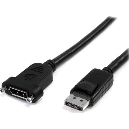 StarTech.com DPPNLFM3PW DisplayPort kabel 0,9 m Zwart