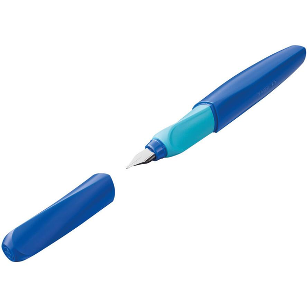 Pelikan Füllhalter Twist     P457 M  Deep Blue    +2TP Blister