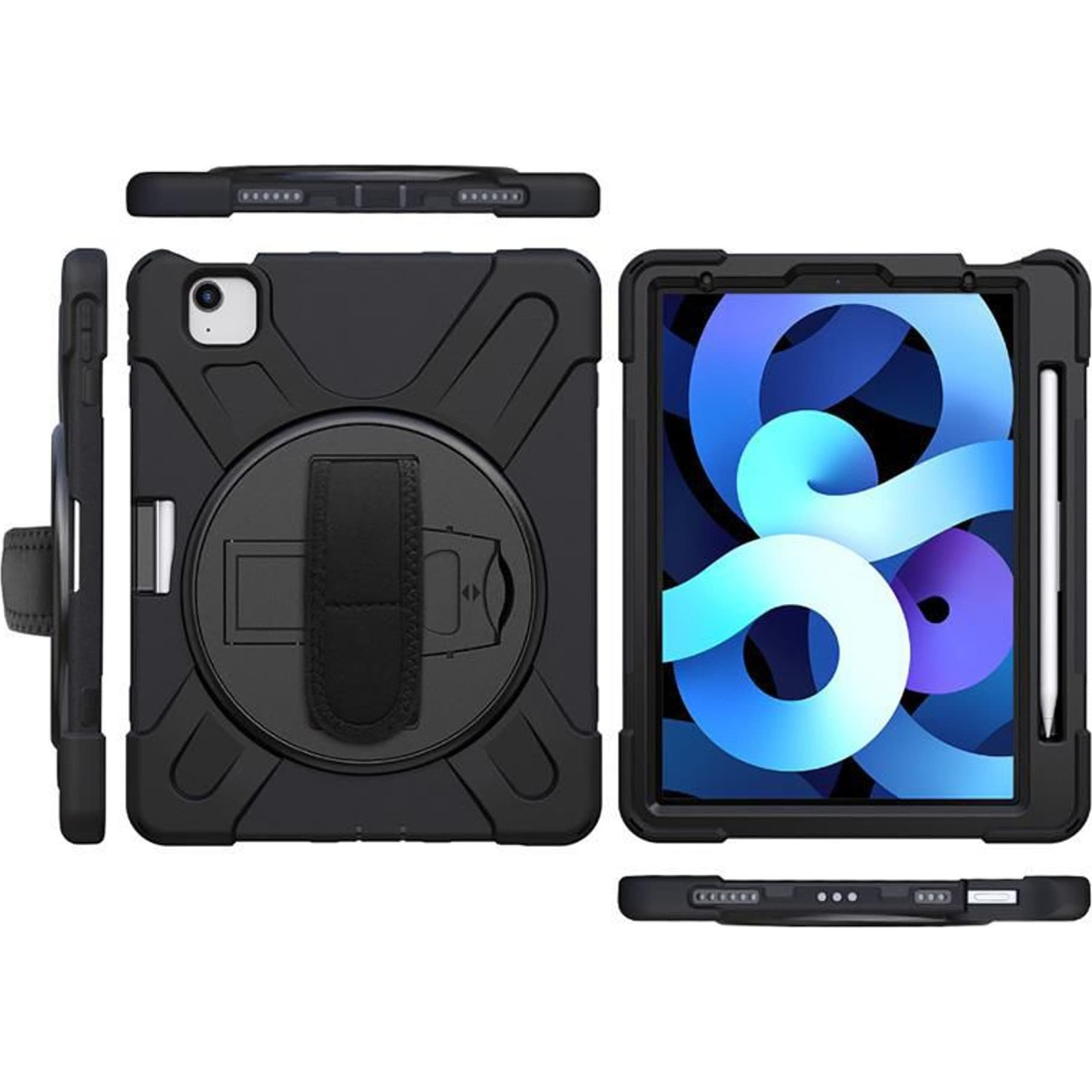 eSTUFF ES683150-BULK táblagép tok 27,7 cm (10.9") Fekete (ES683150-BULK)