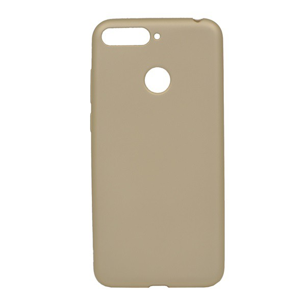 Szilikon telefonvédő (matt) ARANY [Huawei Y6 Prime (2018)] (5996457786299)