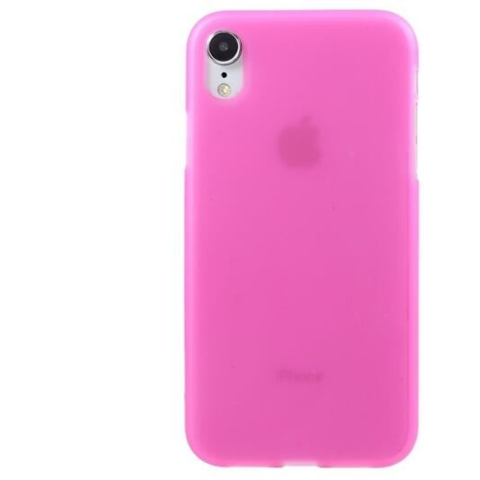 Gigapack Apple iPhone XR 6.1 szilikon tok matt rózsaszín (GP-80334) (GP-80334)