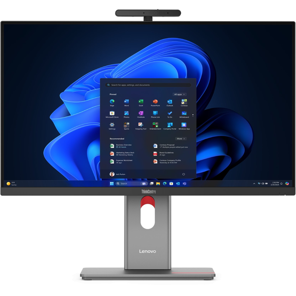 Lenovo ThinkCentre M90a Pro Gen 6 Intel Core Ultra 7 265 68,6 см (27") 2560 x 1440 пиксела Персонален компютър Всичко в едно 32 GB DDR5-SDRAM 512 GB SSD Windows 11 Pro Wi-Fi 6E (802.11ax) Черен