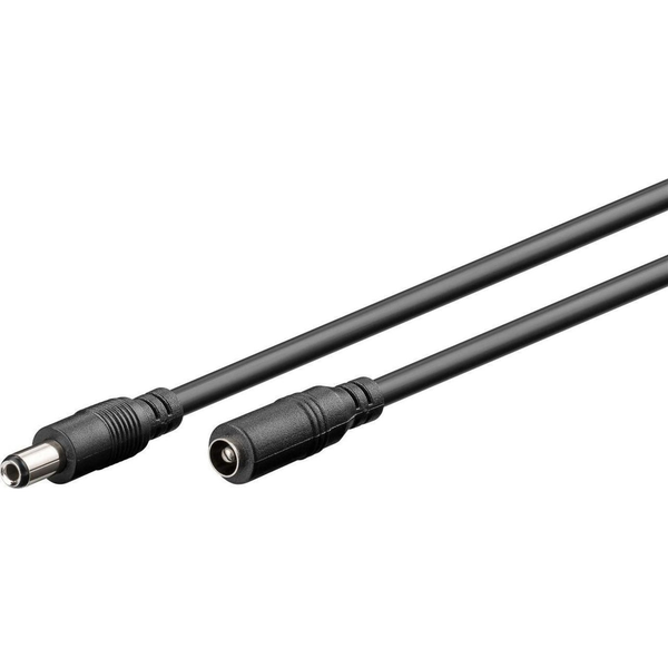 Kabel zasilający MicroConnect Microconnect MC-DC552510 kabel zasilające Czarny 10 m