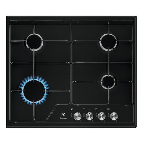 Electrolux EGS6424K Beépíthető Gáz Főzőlap 60cm 4 Égő Fekete