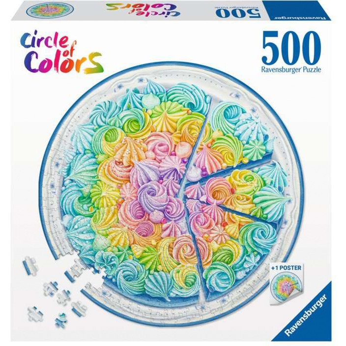 Ravensburger Rainbow Cake - 500 darabos puzzle (17349)