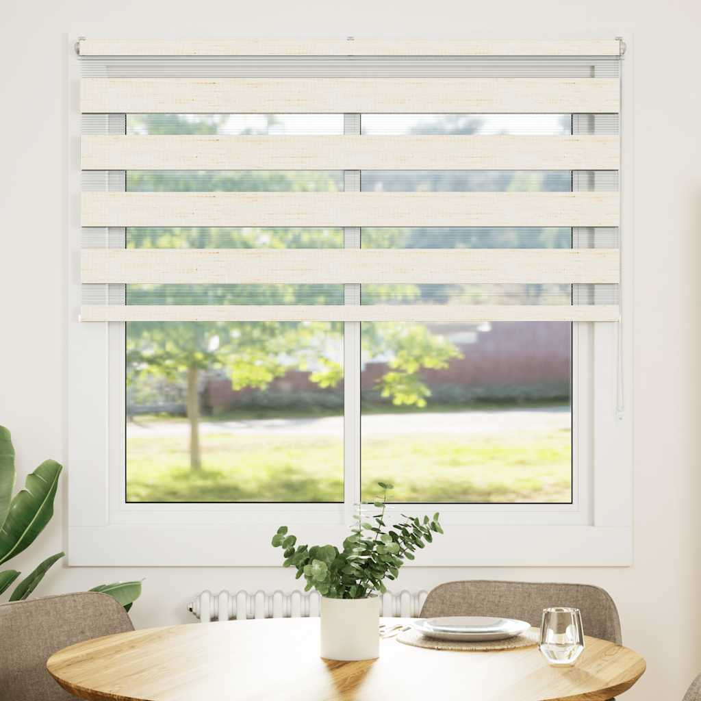 zebrafüggönnyel márványbézs szövetszélesség 135,9 cm poliészter (4014633)