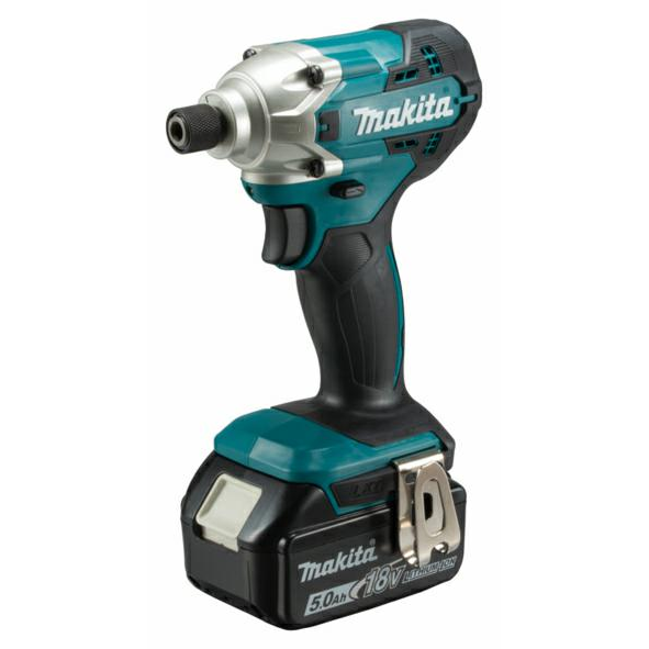 Makita akkus ütvecsavarhúzó 1/4" Li-ion LXT 18V / 5,0 Ah, Makpac