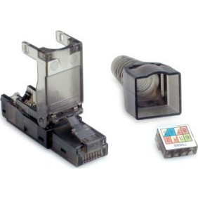 Value VALUE helyszíni szerelvény RJ-45 csatlakozó Cat.6A (EA osztály), UTP 26.99.0372 Átlátszó 1 db