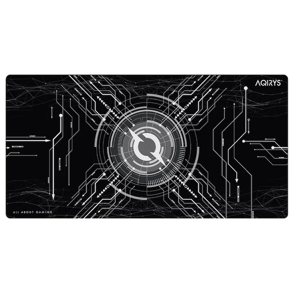Aqirys Gruis Gaming Egérpad 900 x 400mm - Fekete Mintás