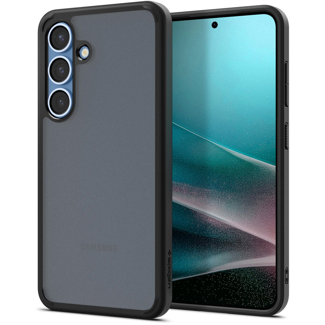 Spigen Ultra Hybrid Frost Black Samsung Galaxy S 2025+ tok (ACS08986)