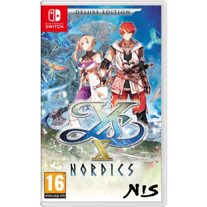 Nintendo Ys X: Nordics - Deluxe Edition Switch játék (NSS882) ( - Dobozos játék)