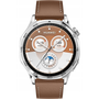 Смарт часовник Huawei Watch GT 5, 46mm, Tarnish Stainless Steel Case, Brown Composite Leather Strap