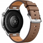 Смарт часовник Huawei Watch GT 5, 46mm, Tarnish Stainless Steel Case, Brown Composite Leather Strap