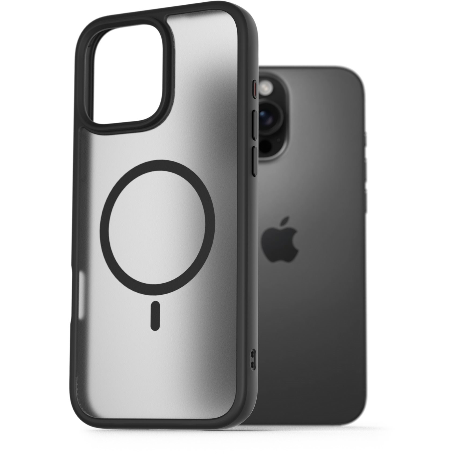 AlzaGuard Matte Case iPhone 16 Pro Max Magsafe fekete tok (AGD-PCMM60B)