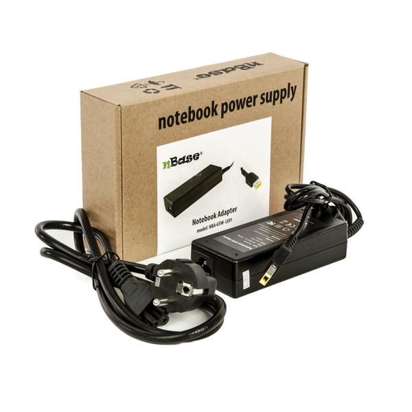 nBase Lenovo Laptop töltő+kábel 20V 3.25A 65W (NBA-65W-LE01)
