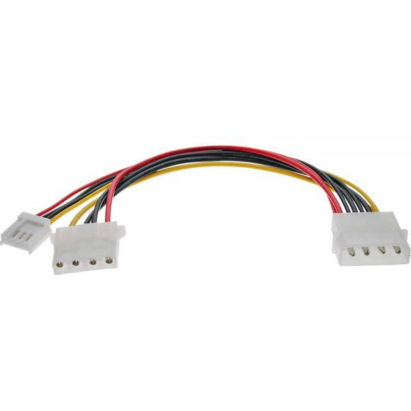 InLine 29658 cavo di alimentazione Multicolore 0,2 m