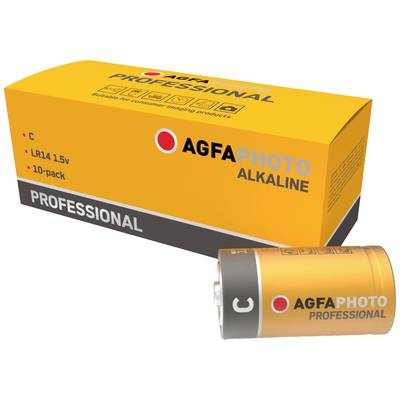 AgfaPhoto Batterie Alkaline Professional -C   Baby     10St.