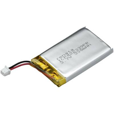 Renata lítium-polimer akku 3,7 V, 340 mAh, 40,5 x 23,7 x 4,5 mm, ICP422339PR (100648)