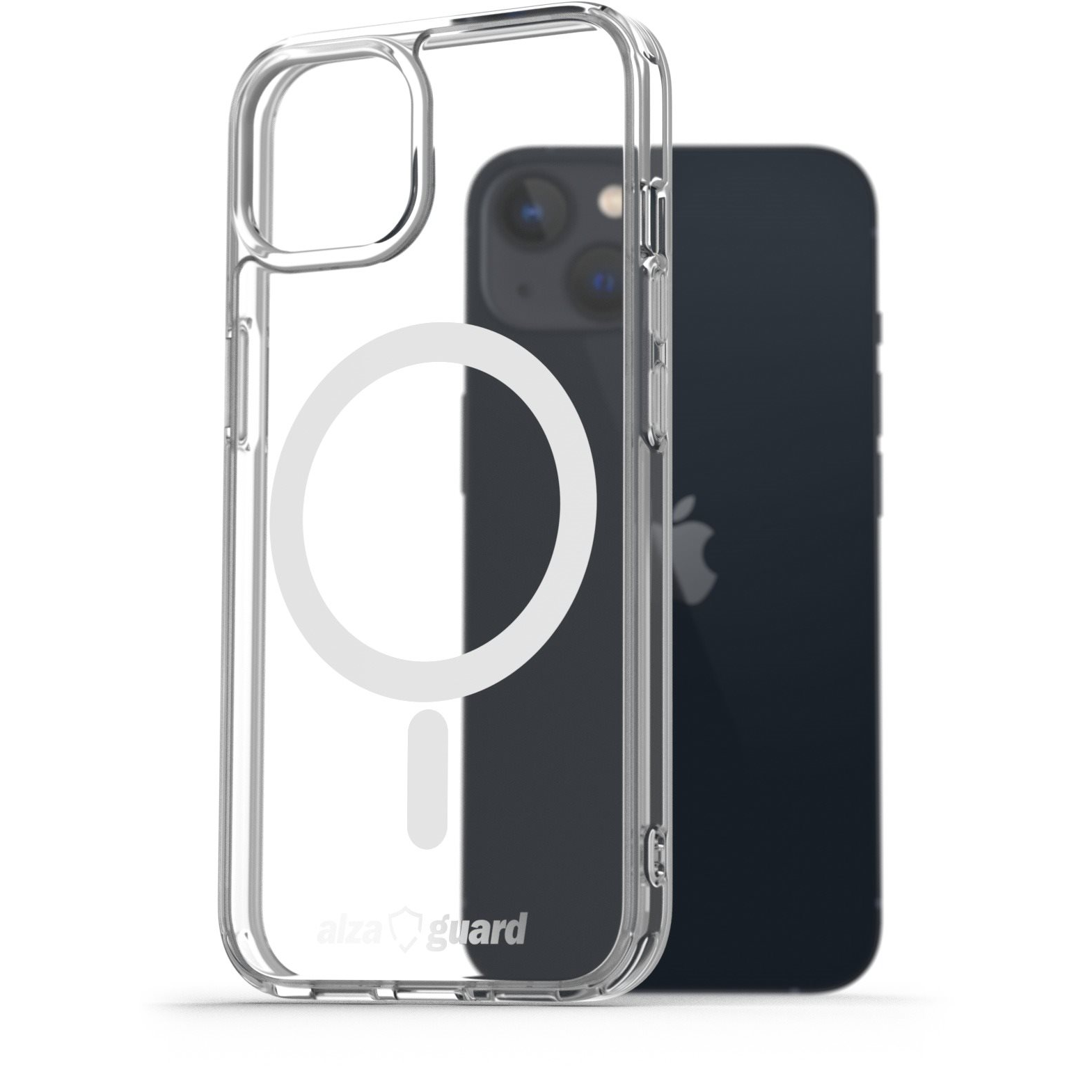 AlzaGuard Crystal Clear TPU Case Compatible with Magsafe iPhone 13 tok (AGD-PCMTZ18)