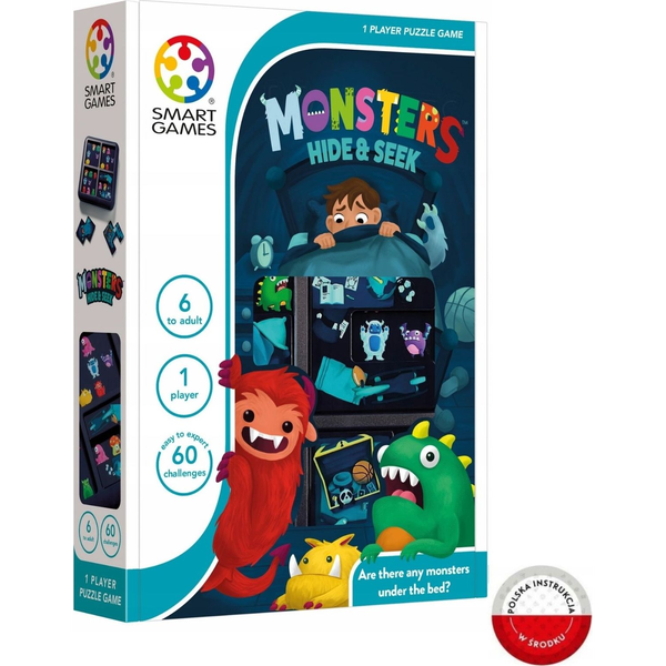 SmartGames Monsters Hide & Seek Scatola rompicapo