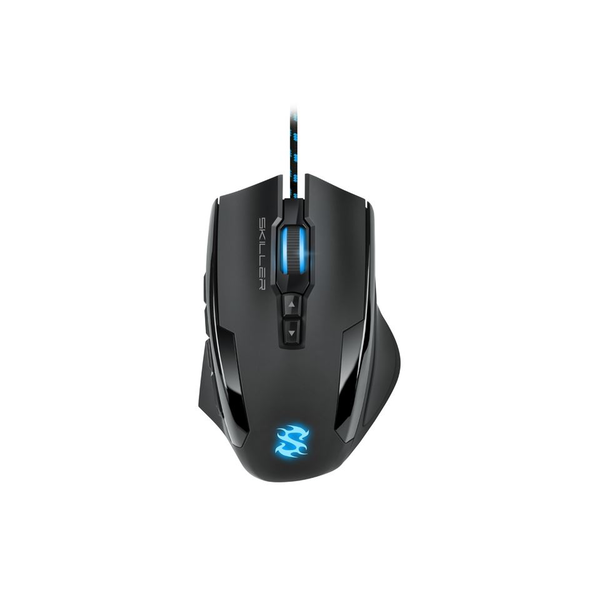 Sharkoon Skiller SGM1 optikai egér 10800 DPI fekete