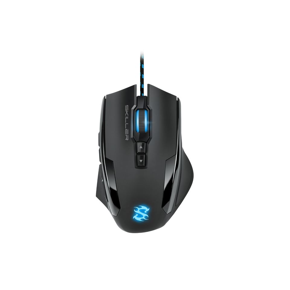 Sharkoon Skiller SGM1 optikai egér 10800 DPI fekete (4044951018963)