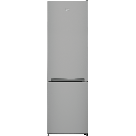 Beko alulfagyasztós hűtő, 291 L, LED világítás, MinFrost, E energiaosztály, Ezüst