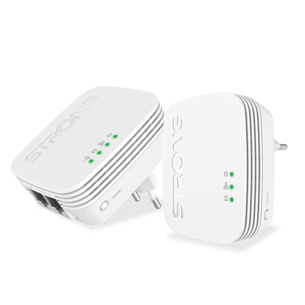 Strong Powerline 600 Duo Wi-Fi Mini Powerline Adapter KIT (2db/csomag)