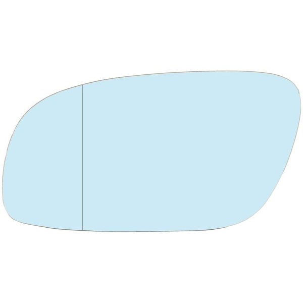 ACI visszapillantó tükör üveg + műanyag tartó - VW TOURAN 03-06 L (5856837)